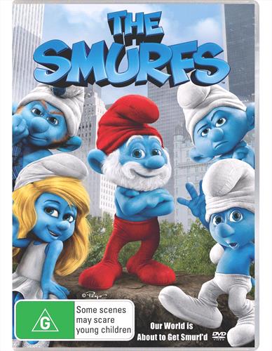 Glen Innes NSW, Smurfs, The, Movie, Children & Family, DVD