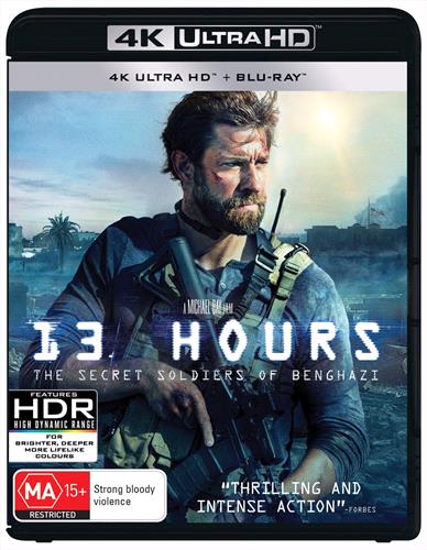 Glen Innes NSW, 13 Hours - Secret Soldiers Of Benghazi, The, Movie, Action/Adventure, Blu Ray