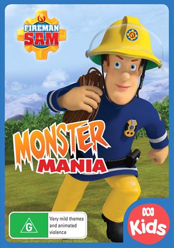 Glen Innes NSW,Fireman Sam - Monster Mania,TV,Children & Family,DVD