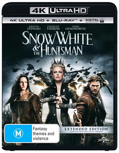 Glen Innes NSW, Snow White & The Huntsman, Movie, Action/Adventure, Blu Ray