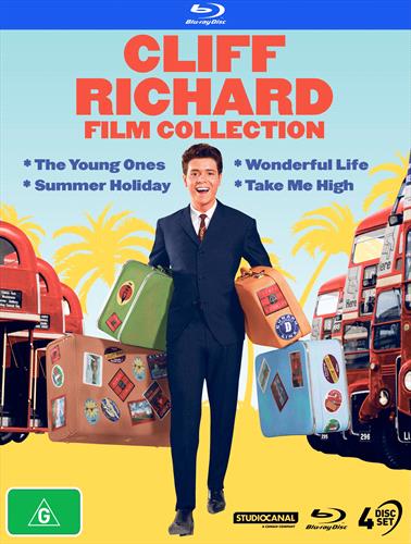 Glen Innes NSW, Cliff Richard - Young Ones, The / Summer Holiday / Wonderful Life / Take Me High, Movie, Drama, Blu Ray