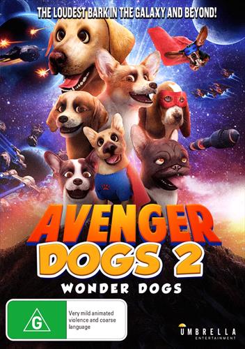 Glen Innes NSW,Avenger Dogs 2 - Wonder Dogs,Movie,Children & Family,DVD