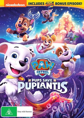 Glen Innes NSW, Paw Patrol - Pups Save Puplantis, Movie, Children & Family, DVD