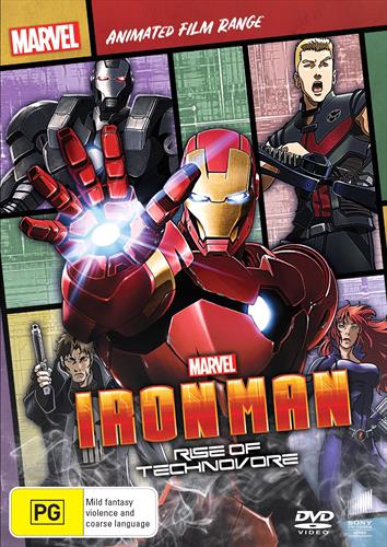 Glen Innes NSW, Iron Man - Rise Of Technovore, Movie, Action/Adventure, DVD