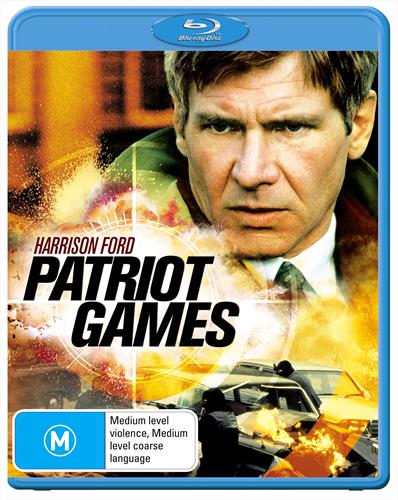 Glen Innes NSW, Patriot Games, Movie, Thriller, Blu Ray