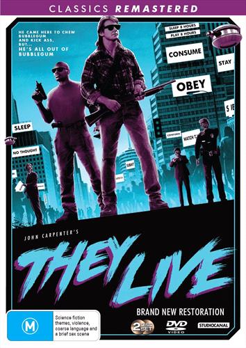 Glen Innes NSW, They Live, Movie, Horror/Sci-Fi, DVD