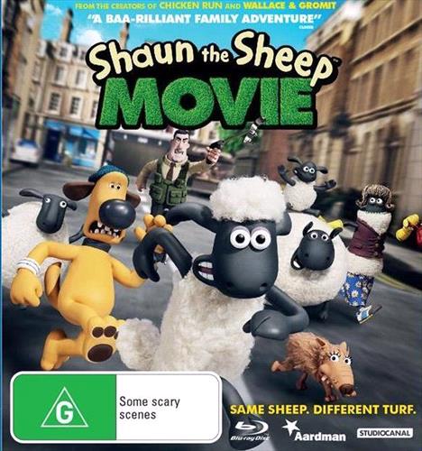 Glen Innes NSW, Shaun The Sheep Movie, Movie, Children & Family, Blu Ray