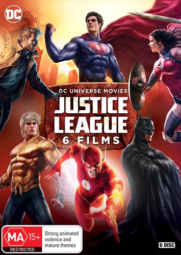 DC Justice League 6 Film Collection LEG TSG