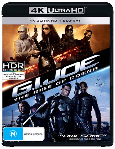 Glen Innes NSW, G.I. Joe - Rise Of Cobra, The, Movie, Action/Adventure, Blu Ray