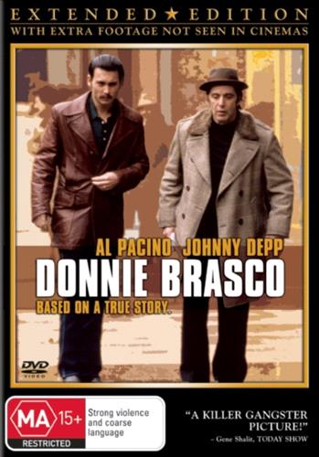 Glen Innes NSW, Donnie Brasco, Movie, Thriller, DVD