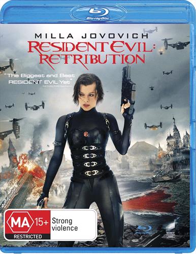 Glen Innes NSW, Resident Evil - Retribution, Movie, Horror/Sci-Fi, Blu Ray