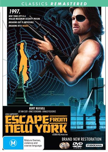 Glen Innes NSW, Escape From New York, Movie, Action/Adventure, DVD