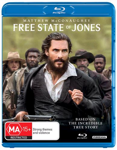 Glen Innes NSW, Free State Of Jones, Movie, Drama, Blu Ray