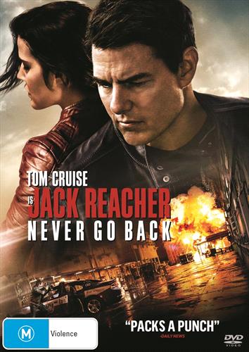 Glen Innes NSW, Jack Reacher - Never Go Back, Movie, Drama, DVD