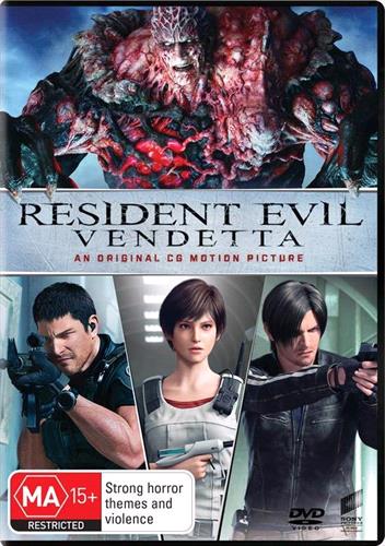 Glen Innes NSW, Resident Evil - Vendetta, Movie, Action/Adventure, DVD