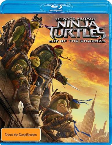 Glen Innes NSW, Teenage Mutant Ninja Turtles - Out Of The Shadows, Movie, Action/Adventure, Blu Ray