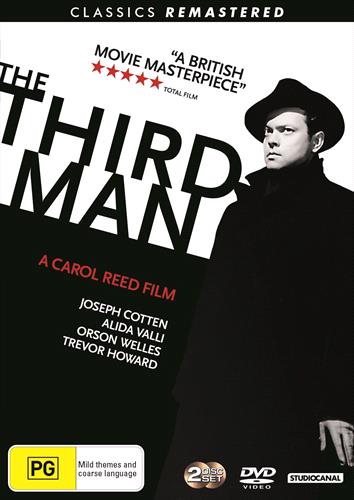 Glen Innes NSW, Third Man, The, Movie, Thriller, DVD