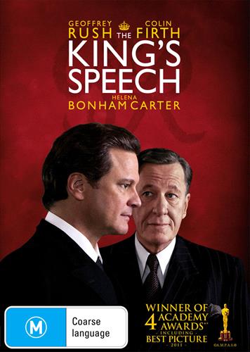 Glen Innes NSW, King's Speech, The, Movie, Drama, DVD