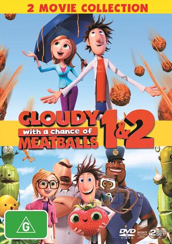 Glen Innes NSW, Cloudy With A Chance Of Meatballs / Cloudy With A Chance Of Meatballs 2, Movie, Children & Family, DVD