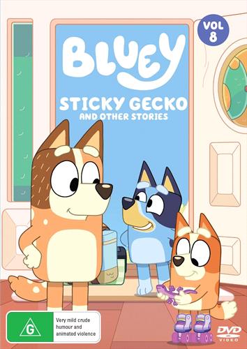 Glen Innes NSW, Bluey - Sticky Gecko & Other Stories, Movie, Children & Family, DVD