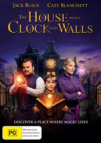 Glen Innes NSW, House With A Clock In Its Walls, The, Movie, Action/Adventure, DVD