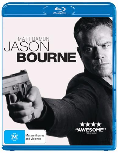 Glen Innes NSW, Jason Bourne, Movie, Action/Adventure, Blu Ray