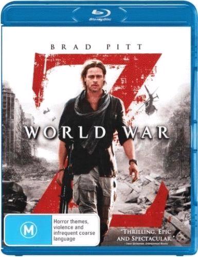 Glen Innes NSW, World War Z, Movie, Drama, Blu Ray