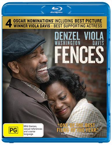 Glen Innes NSW, Fences, Movie, Drama, Blu Ray