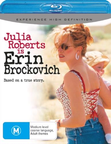 Glen Innes NSW, Erin Brockovich , Movie, Drama, Blu Ray