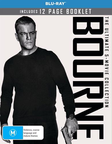 Glen Innes NSW, Bourne Identity, The / Bourne Supremacy, The / Bourne Ultimatum, The / Bourne Legacy, The / Jason Bourne, Movie, Action/Adventure, Blu Ray