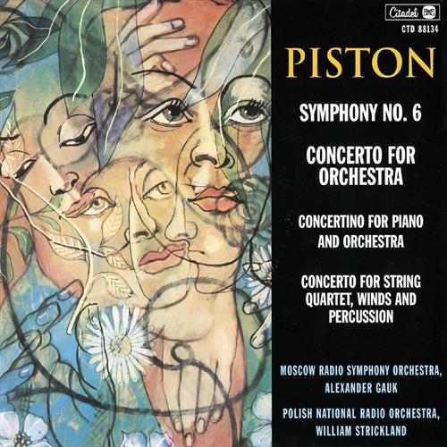 Glen Innes, NSW, Symphony No. 6/Concerto For Orchestra , Music, CD, MGM Music, Sep23, Citadel / BSX Record, Walter Piston, Classical Music